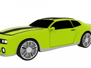 camaro 3D 모델