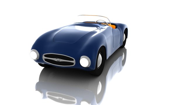 cabriolet-sport 3D 모델 .c4d .max .obj .3ds .fbx .stl .blend 