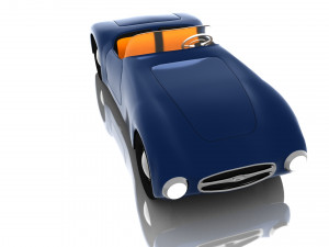 cabriolet-sport 3D 모델