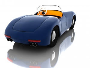 cabriolet-sport 3D 모델