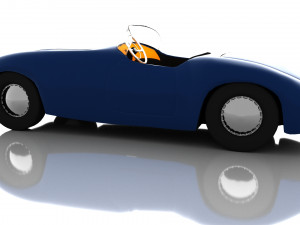 cabriolet-sport 3D 모델
