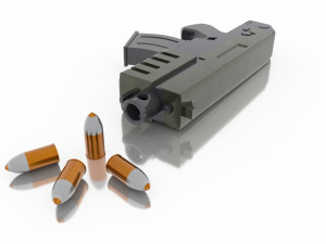 lowpoly bolter40k 3D 모델