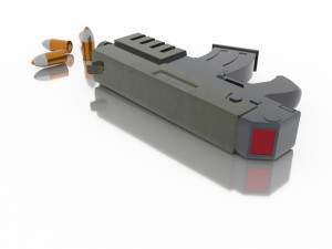 lowpoly bolter40k 3D Model