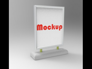 billboard roadside Modèle 3D