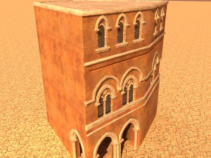 arabian house low-poly model 3D Model