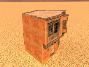 arabian house low-poly model Modèle 3D