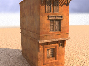 arabian house low-poly model 3D Model