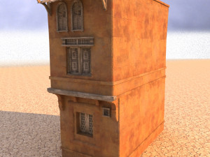 arabian house low-poly model 3D Model