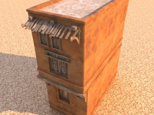 arabian house low-poly model 3D Model