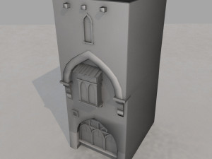arabian house low-poly model 3D मॉडल