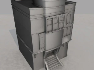 arabian house low-poly model 3D Model