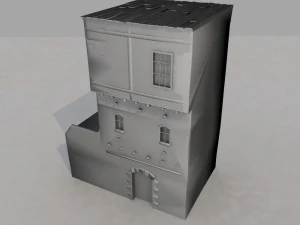 arabian house low-poly model 3D Model