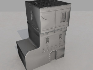 arabian house low-poly model Model 3D