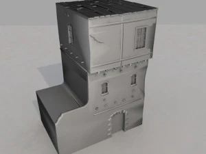 arabian house low-poly model 3D Model