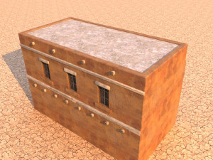 arabian house low-poly model 3D Model