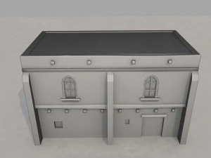 arabian house low-poly model 3D Model