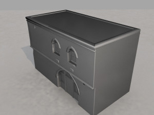 arabian house low-poly model Model 3D