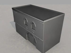 arabian house low-poly model 3D Model