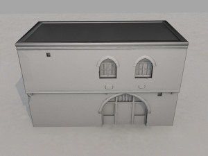 arabian house low-poly model Model 3D