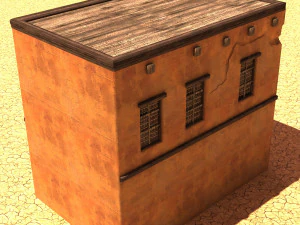 arabian house low-poly model 3D Model