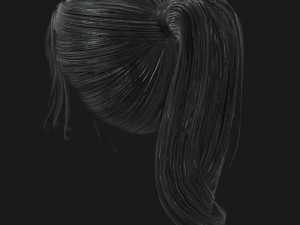 woman hairstyle 3D मॉडल