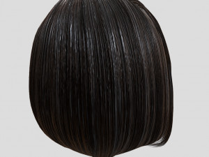woman hairstyle Modelo 3D