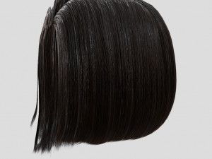woman hairstyle Modelo 3D