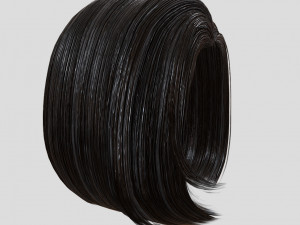 woman hairstyle Modelo 3D