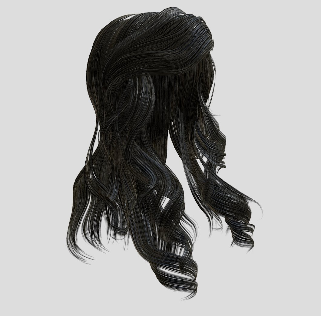 woman hairstyle 3D Model in Woman 3DExport