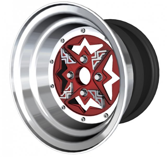 wheels for the machine 3D 模型 .c4d .max .obj .3ds .fbx .stl .blend 