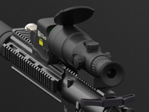 assault rifle hk416 3D Model