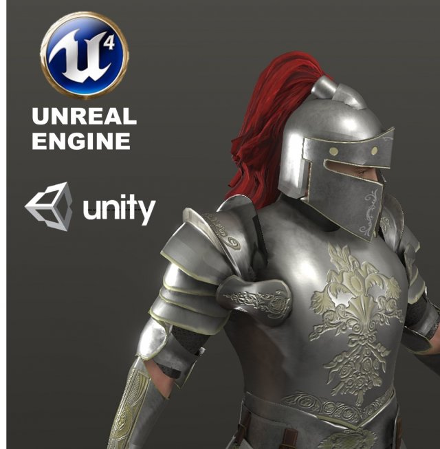 special knight Modelo 3D .c4d .max .obj .3ds .fbx .stl .blend 