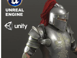 besonderer Ritter 3D Modell