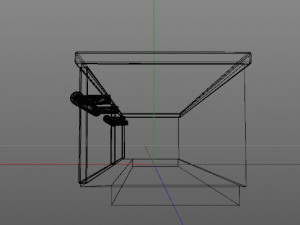 tv table Model 3D