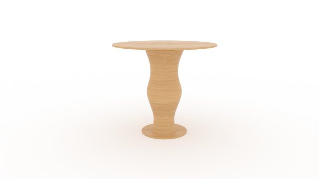 round table Modelo 3D .c4d .max .obj .3ds .fbx .stl .blend 