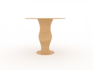 round table Modelo 3D