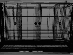 classic closet Modelo 3D