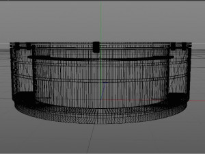 studio desk Modelo 3D