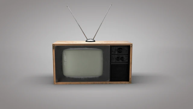 televisione classica Modello 3D .c4d .max .obj .3ds .fbx .stl .blend 