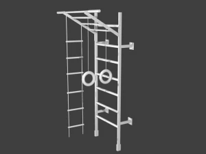 swedish stairs 3D Model