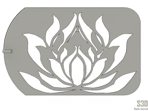 plancha para pintar Modelo de Impressão 3D