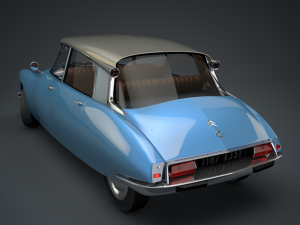 citroen ds 19 Model 3D