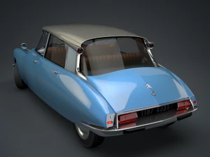 citroen ds 19 3D Model