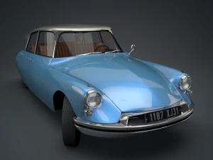 シトロエンDS19 3Dモデル