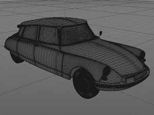 citroen ds 19 Model 3D