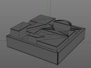 ブロックで遊ぶ 3Dモデル