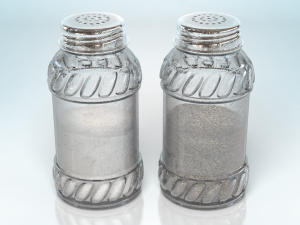 Salt and Pepper Shakers 3D Model