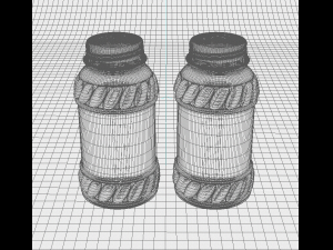 Salt and Pepper Shakers Model 3D