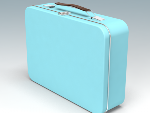 Lunchbox Suitcase 3D Model