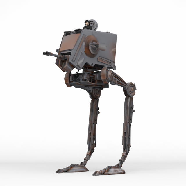 Forrest Walker Modèle 3D .c4d .max .obj .3ds .fbx .stl .blend 